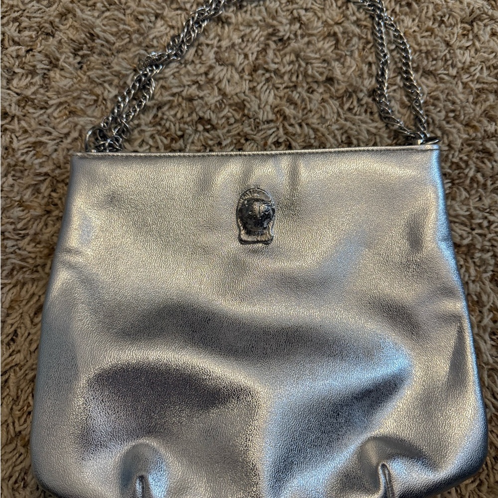 Silver Chain Shoulder Bag